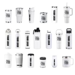 Bouteille d'eau en acier inoxydable personnalisée avec logo, cadeaux promotionnels pour événements, gobelet de mariage, tasse à café personnalisée pour entreprises - Product Image 1
