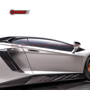 Kit de jupes latérales en fibre de carbone de style Novi de haute qualité pour Lamborghini Aventador LP700 – Spoiler latéral de voiture - Product Image 3