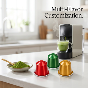 Kit de Muestras Gratis de Cápsulas de Matcha al por Mayor, Cápsulas de Té Verde a Granel, Cápsulas para Cafetera, Suministro OEM de Marca Privada en Stock - Product Image 1