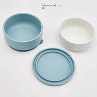 Ensemble de vaisselle en céramique et silicone de haute qualité, assiettes, bols, fourchettes et cuillères, ensemble d'alimentation pour bébé, vente en gros