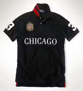T-shirts pour hommes de haute qualité 100% coton avec logo brodé personnalisé, manches courtes, New York, décontractés, marque CityTops, chemises pour hommes - Product Image 1