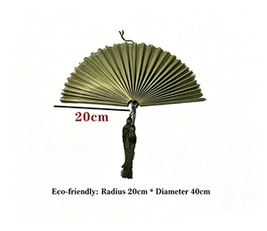 Abanico de Pared de Bambú Hecho a Mano, Decoración Ligera para Dormitorio, <span class=keywords><strong>Restaurante</strong></span>, Patrón Personalizado, Suministro de Fábrica - Product Image 5