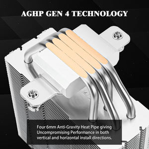 Enfriador de Aire Thermalright Assassin Spirit 120 V2 Plus con 4 Tubos de Calor, Ventilador de Empuje y Tracción, Funcionamiento Silencioso para <span class=keywords><strong>PC</strong></span> Gaming LGA1700 AM5 - Product Image 2