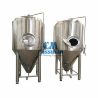 1bbl 2bbl 3bbl 4bbl 5bbl Cuves de fermentation coniques en acier inoxydable pour bière en vente utilisées dans les équipements de brasserie