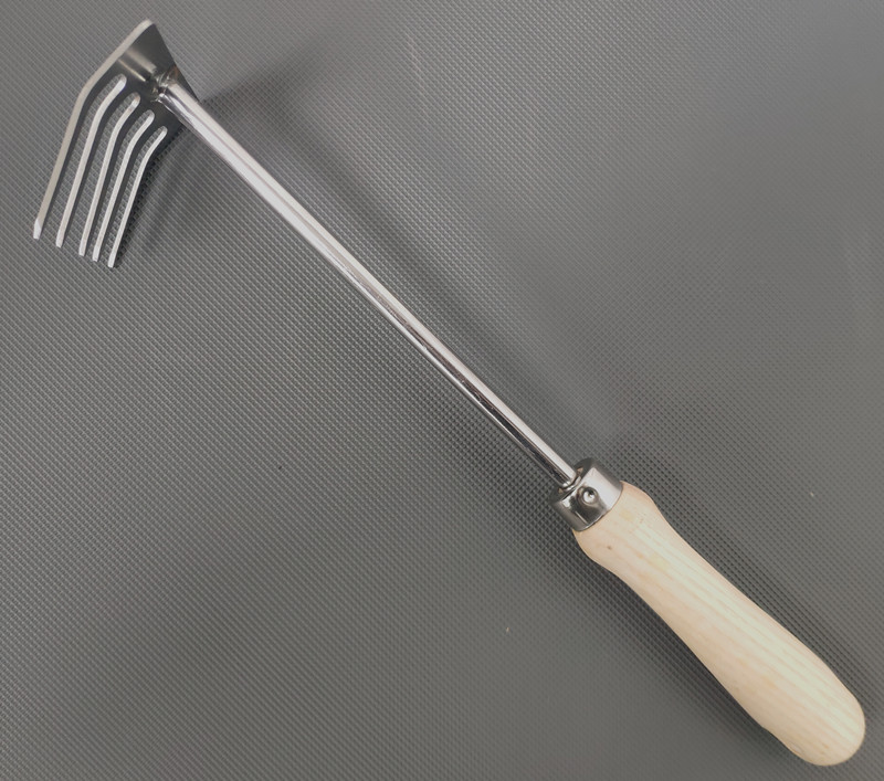 Booghark 14 Tanden - Metalen Tuinhark Met 152cm RVS Steel Voor Zwaar Werk