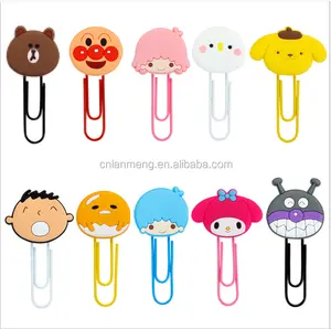 Ưa Thích Động Vật Bookmark DIY Giấy Clip Tùy Chỉnh Hình Dạng Nhựa Giấy Clip Trong Phim Hoạt Hình Thiết Kế - Product Image 1