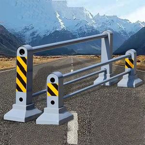 Barrera de Seguridad para Carreteras Modelo 0015, No Llena de Agua, No Reflectante, Ligera, para Exteriores, Barrera de Tráfico, Valla de Protección Vial - Product Image 3