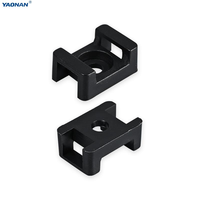 Supports de fixation pour serre-câbles en nylon autocollants série HC – Base de fixation adhésive pour câbles électriques