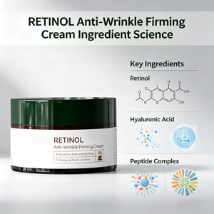 Crème Visage Anti-Âge Bio Hydratante Éclaircissante et Nourrissante au Rétinol, Révitalisant Cutané Anti-Imperfections, Marque Blanche en Gros - Product Image 3