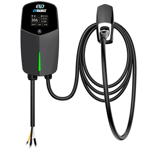 Cargador de Coche Eléctrico de Pared Controlado por Aplicación, 50A 12KW Tsl NACS, Estación de Carga Rápida para Vehículos Eléctricos, IP66, Cable de 5m, Interior/Exterior - Product Image 1