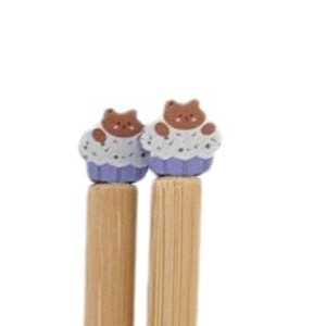 Palillos de Bambú Yuanjin de 24 cm con Diseño Navideño de Dibujos Animados para Uso Doméstico - Product Image 5