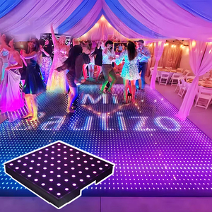 Piste de danse LED vidéo, lumières DJ, panneau matriciel portable, piste de danse lumineuse LED, sol à pixels numériques - Product Image 1