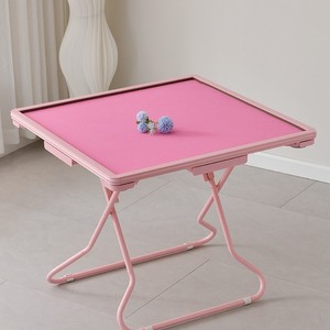 <span class=keywords><strong>Table</strong></span> de <span class=keywords><strong>Mahjong</strong></span> Pliante Portable de 88 cm avec Porte-Gobelets et Tiroirs, Bureau de Jeu de Cartes de Poker Carré Personnalisé – Vente en Gros - Product Image 3