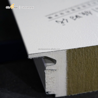 Panneau sandwich en laine de roche et polyuréthane incombustible, isolé thermiquement, 50mm, 75mm, 100mm, 150mm, pour salle blanche - Fournisseur de solutions