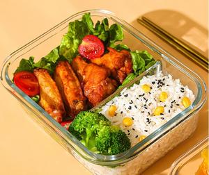 Recipiente de Vidrio para Almacenamiento de Alimentos Sin Tapa de Fenol A - Product Image 2