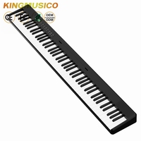 88 Keys Folding Digital Piano Portable Lightweight Electronic Keyboard Standard Keyboard Instrument for Beginner Wholesale