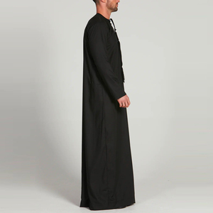 Túnica Tradicional Masculina de Alta Calidad, Nuevo Diseño Elegante e Informal, Largo hasta el Suelo, de Poliéster, Profesional - Product Image 4