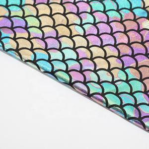 Ткань для костюма русалки, 4 способа, стрейч, спандекс, ткань с принтом в виде рыбьей чешуей, спандекс, ткань для танцевального костюма - Product Image 5
