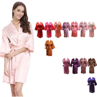 Ropa de Dormir de Satén de Lujo Personalizada para Mujer, Camisón de Satén Tejido hasta la Rodilla para Verano, Vestido de Dormir Sexy para Mujer