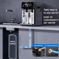 Machine à glaçons multifonctionnelle de comptoir, distributeur d'eau glacée, machine à smoothies et à granités pour la maison, les fêtes et la cuisine