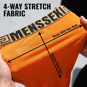 <span class=keywords><strong>Slip</strong></span> da <span class=keywords><strong>Uomo</strong></span> Sexy a Vita Bassa con Elastico in Vita a Motivo Greco, Tasca 3D, in Nylon Elasticizzato, Intimo alla Moda, Colori Vivaci, <span class=keywords><strong>Slip</strong></span> Bikini da <span class=keywords><strong>Uomo</strong></span> - Product Image 6