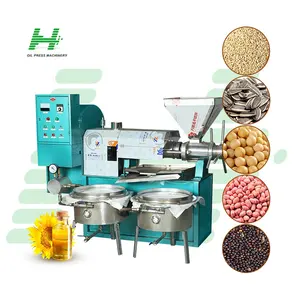 140kg/h New Product 2023 Sesame Oil Production Machine Commercial Sunflower Oil Plant Oil Press Line in Malaysia