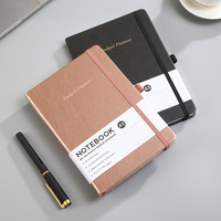 Carnet d'agenda A4/A5 personnalisable avec couverture en cuir PU et pages intérieures haut de gamme