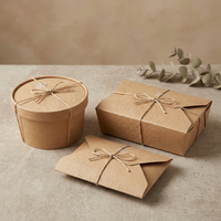 Boîte alimentaire écologique en bagasse de canne à sucre pour salade, avec logo personnalisé en relief, biodégradable, pour plats à emporter et pique-niques