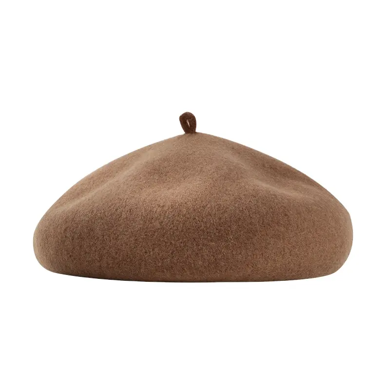 100% feltro di lana classico lusso moda BSCI cina produttore adulto caldo morbido lavorato a maglia berretto invernale di alta qualità berretto