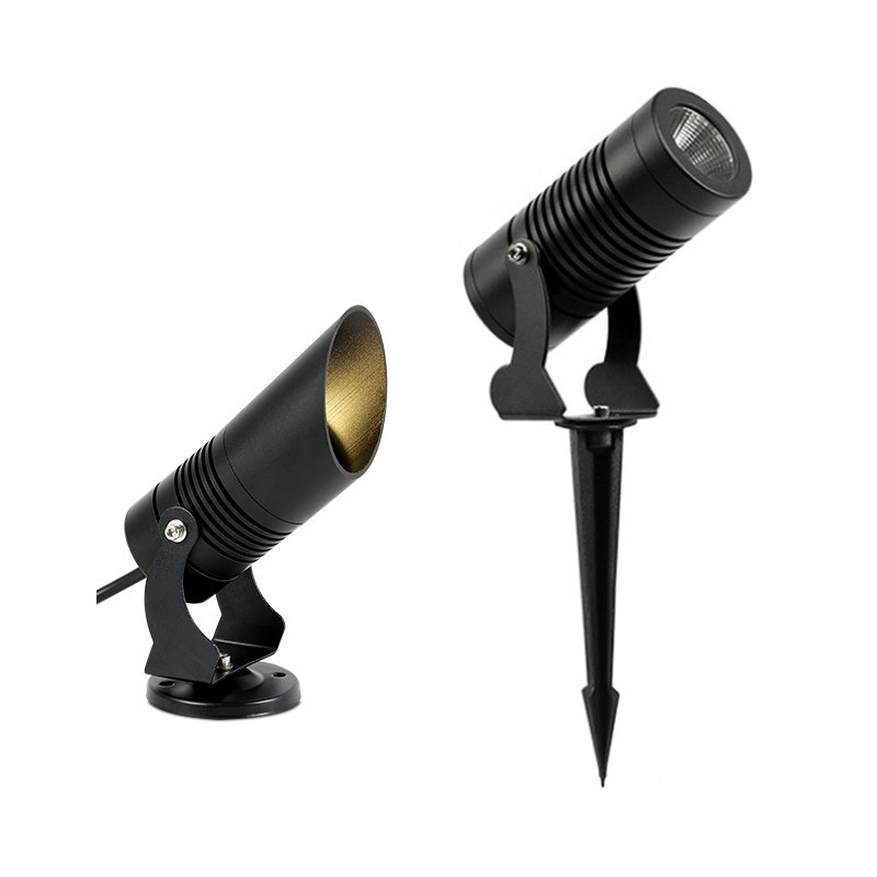 LED IP65 Waterproof Outdoor Landscape Spotlight Plug-In Warm Light for Park and Green Planting
