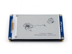 โมดูลจอแสดงผลอิเล็กทรอนิกส์ Waveshare ขนาด 4.3 นิ้ว แบบ E-Paper UART พร้อมอินเทอร์เฟซแบบ Serial ความละเอียด 800*600 พร้อมไลบรารีฟอนต์ในตัว - Product Image 3