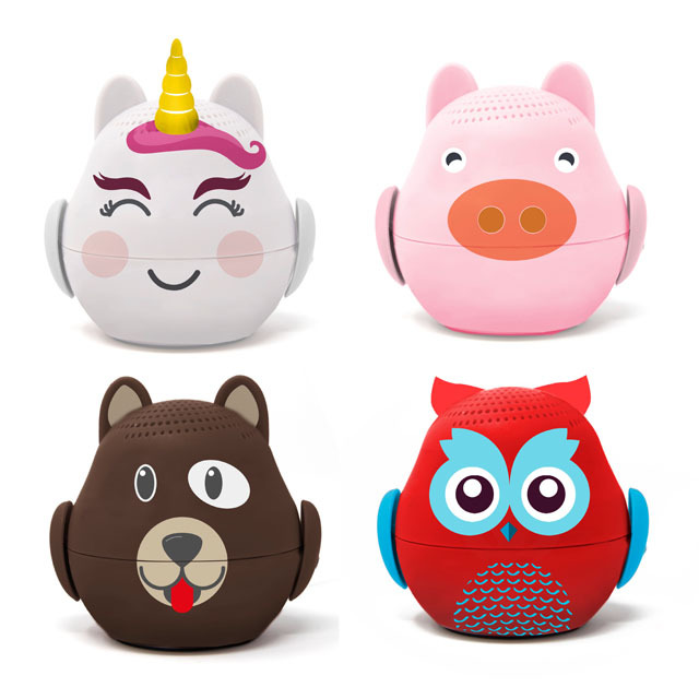 Hot Seller Small Speaker Cute Pet Animal Portable Wireless Cute Speaker Stereo Sound for Kids