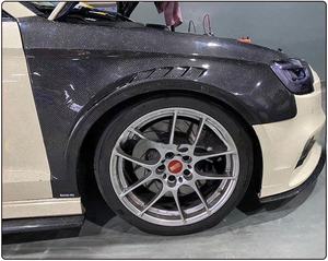 Coche <span class=keywords><strong>A3</strong></span> S3 guardabarros de fibra de carbono seco guardabarros lateral Kits de carrocería para <span class=keywords><strong>Audi</strong></span> <span class=keywords><strong>A3</strong></span> S3 2014 2015 2016 2017 2018 2019 <span class=keywords><strong>2020</strong></span> 2021 2022 - Product Image 4
