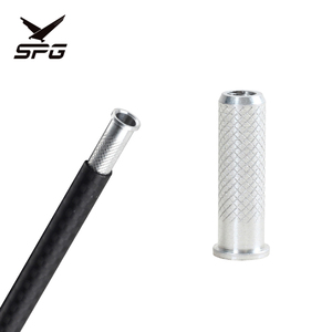 SPG Hunting Bow and <strong>Arrow</strong> Aluminium <strong>Inserts</strong> 6mm Archery Sports Target Field Carbon <strong>Arrow</strong> Shaft Points Bolt Weight Accessories - Product Image 1