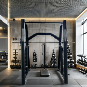 Machine de musculation commerciale Smith avec logo personnalisé, équipement d'entraînement multifonctionnel complet pour exercices de pectoraux et d'épaules L-8063 Mul - Product Image 6