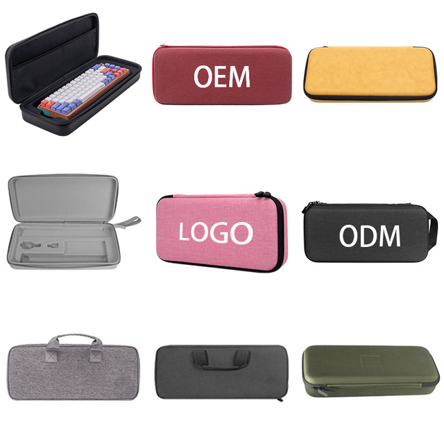 Factory Custom LOGO 60 65 70 75 80 85 Keyboard case Bag Electronic Mechanical Game Hard Shell EVA case Keyboard