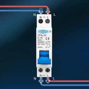 Interruptor Automático Miniatura (MCB) de Alto Rendimiento TPN-32, Protección de Cobre y Litio, Certificado CE, Capacidad de Ruptura de 630A, 1P+N 6A-25A 12V - Product Image 3