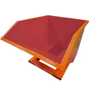 Hualong אבן מכונות HSE-30W פסולת מדלג פלדה מיכל מפנה פחי מלגזה רכוב נמוך פרופיל עצמי השלכת הופר - Product Image 5