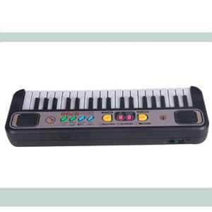 <b>Mini</b> Digital <b>Piano</b> Multifunctional Enlightenment Puzzle Toy with Microphone Children's Electronic <b>Keyboard</b> Battery Powered - Product Image 2