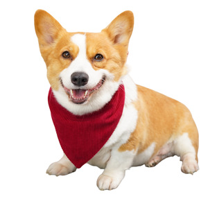 <strong>Dog</strong> <strong>Bandana</strong> Corduroy Triangle Neck Scarf with Bowknot Adjustable Soft Pet Bib <strong>for</strong> <strong>Dogs</strong> and Cats Party Accessory - Product Image 6