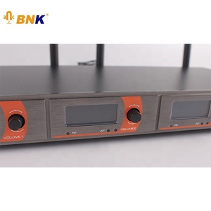 BNK 2 Tai Nghe Microphone + 2 Cơ Thể Gói Microphone Chuyên Nghiệp Karaoke Microphone Tai Nghe Không Dây Hệ Thống Bk5555hl - Product Image 5