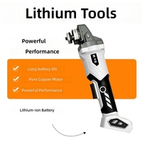 Meuleuse d'angle industrielle sans balais haute puissance pour le commerce extérieur, modèle 10 pouces avec batterie au lithium 4.0/6.0Ah