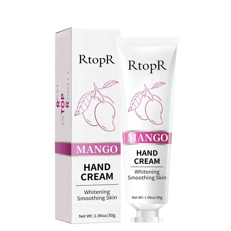 RtopR Weltpremiere Mango Bright Moist urizing Liquid Hochwertige Haut Hand aufhellung Gesichts pflege Anti-Aging Serum Hand creme