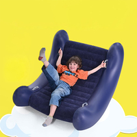 Fauteuil à bascule gonflable en forme de nuage, canapé sensoriel pour enfants, autisme, TDAH, siège apaisant, intérieur/extérieur, meubles à bascule pour tout-petits