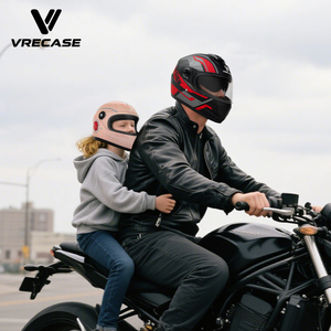 Casco Integrale per Moto Certificato DOT con Visiera Trasparente + Parabrezza Nero Integrato, Casco di Sicurezza Integrale per Motociclisti - Product Image 6