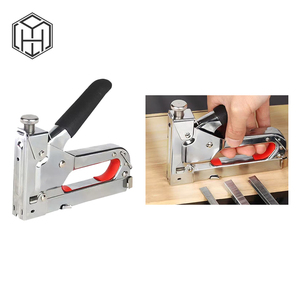 Nhiệm Vụ Nặng Nề Thép <span class=keywords><strong>Staple</strong></span> Gun Cho Đồ Nội Thất Tự Làm Trang Trí Gỗ Thủ Công Mộc Ba-Trong Một Một Tay Có Thể Điều Chỉnh <span class=keywords><strong>Stapler</strong></span> Gun - Product Image 2