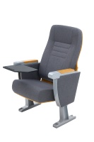 Siège moderne en tissu personnalisable pour auditorium Chaise de salle de cinéma pliante en gros avec table et tableau Sièges pour cinémas publics