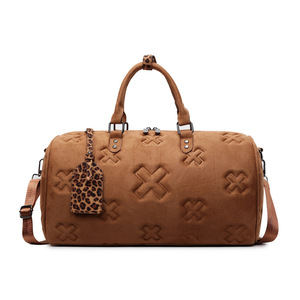Nouveau Sac de Voyage Tendance Grande Capacité Gaufré pour Affaires et Sports, Idéal pour le Rangement et le Transport en Bandoulière - Product Image 3