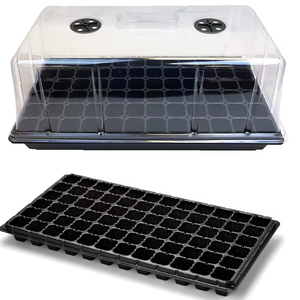 Kit de Germinación de Semillas Reutilizable para Jardín con Domo de Humedad Ventilado para una Germinación Más Rápida y Plántulas Saludables - Product Image 1