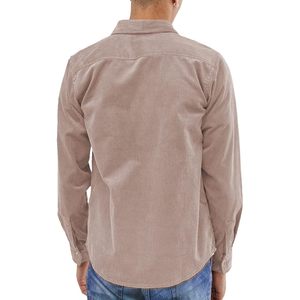 เสื้อแจ็คเก็ตผ้าลูกฟูกแขนยาวติดกระดุมสำหรับผู้ชาย FOXA พร้อมกระเป๋าแบบมีฝาปิด สวมใส่สบายๆ - Product Image 4